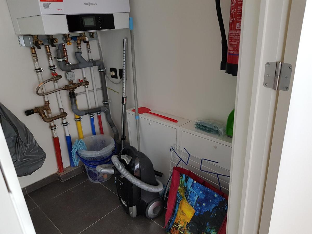 Koksijde Zeedijk La Digue 102 Appartement Met Garage - Lateraal Zeezicht Eksteriør billede